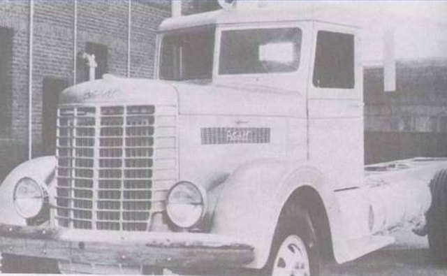 The 1939 Peterbilt truck.