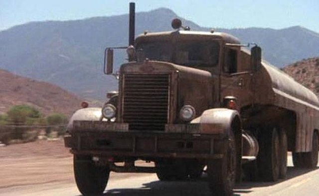 This Peterbilt 281 model was featured in Steven Spielberg's 1971 film