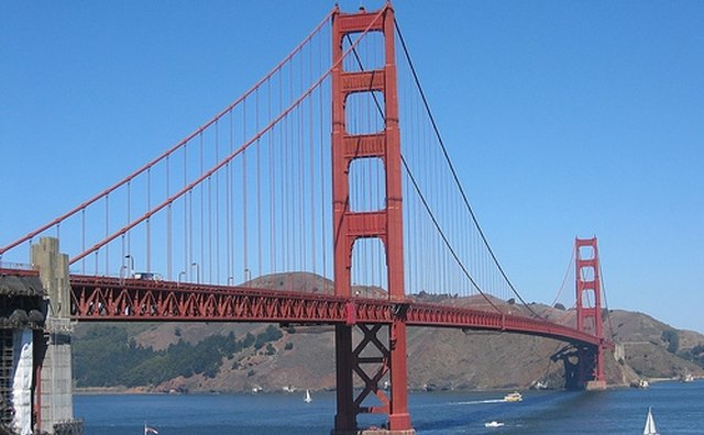 The Golden Gate Bridge is an exercise in Art Deco architecture
