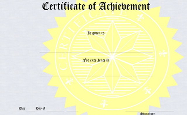 Each level of certification adds to a person's qualifications.