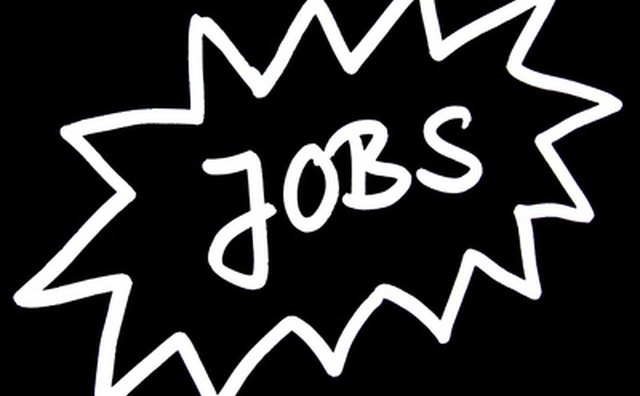 An eye on the jobs.