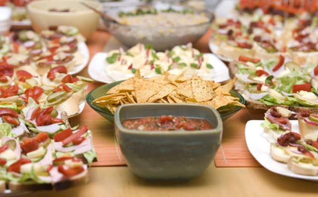 Free food at the preview