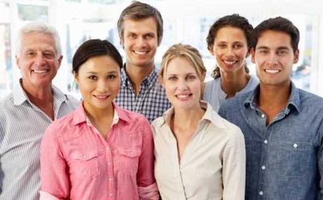 Demographic background encompasses age, gender and ethnicity.