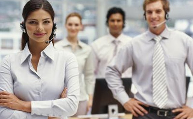 Customer service team