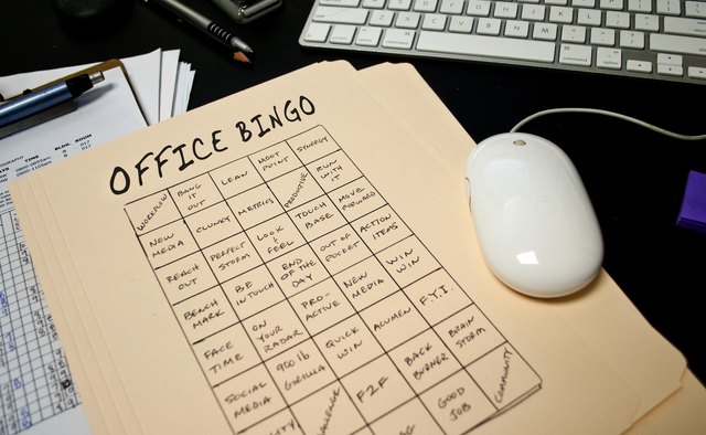 virtual office bingo game