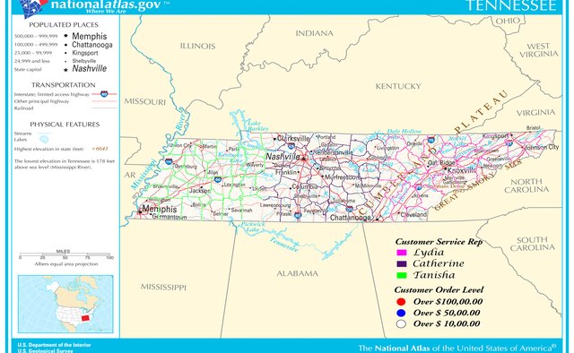 How to Create Territory Sales Maps | Bizfluent