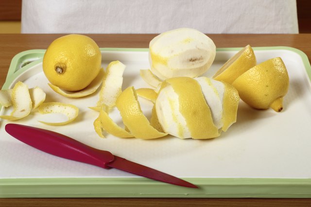 how do you store fresh lemon peel