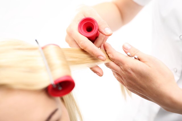 How To Style Layered Medium Length Hair With Hot Rollers Leaftv