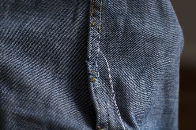How to Repair Jeans Ripped in the Crotch | LEAFtv