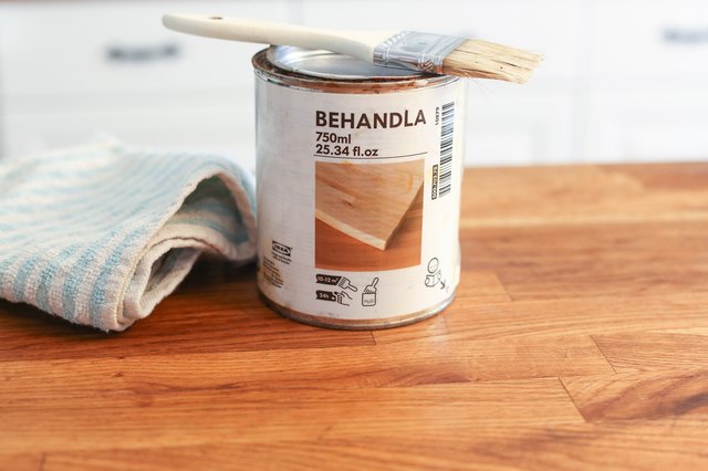 How to Apply Behandla to a Butcher Block | LEAFtv