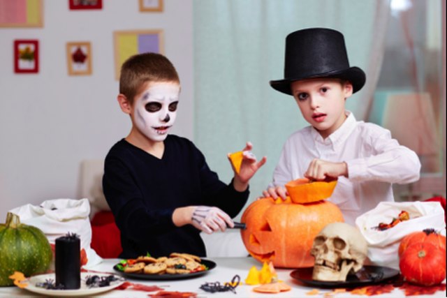 The first jack-o-'lanterns were actually turnips.