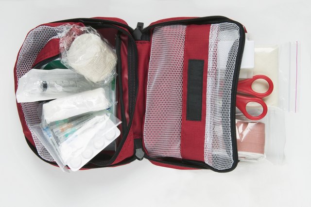 Your first-aid kit has sunscreen and bandages. What else do you need?