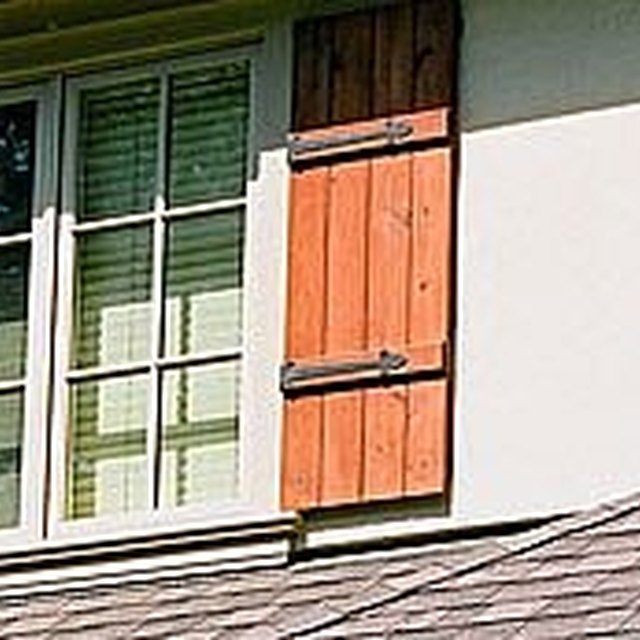 Creative How To Make Your Own Exterior Shutters with Simple Decor
