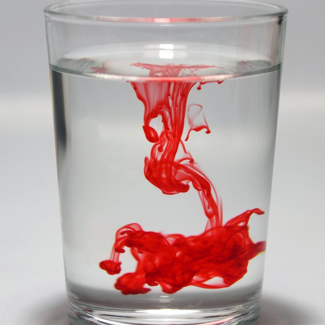 diffusion experiments liquids