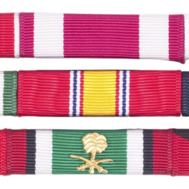What Are The Colored Bars On Military Uniforms Synonym