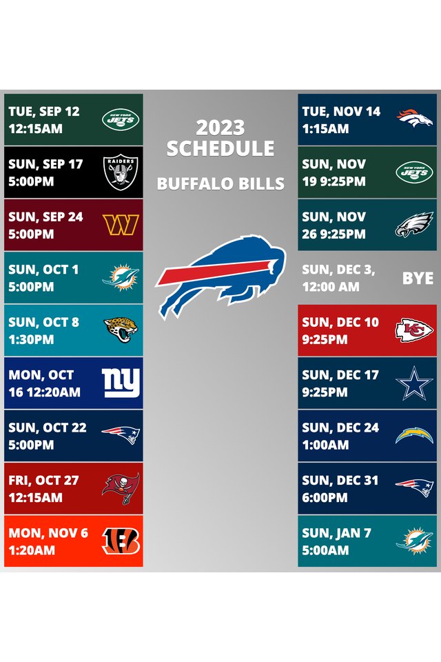 buffalo bills next game 2023