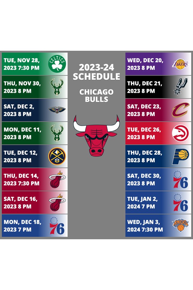NBA Schedule: Bulls' 2022-23 regular season schedule released