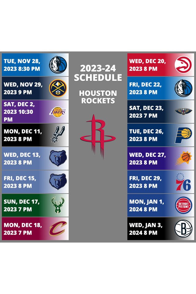 houston_rockets Schedule