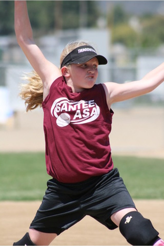 Softball rules for the college game differ from what is required for younger players.