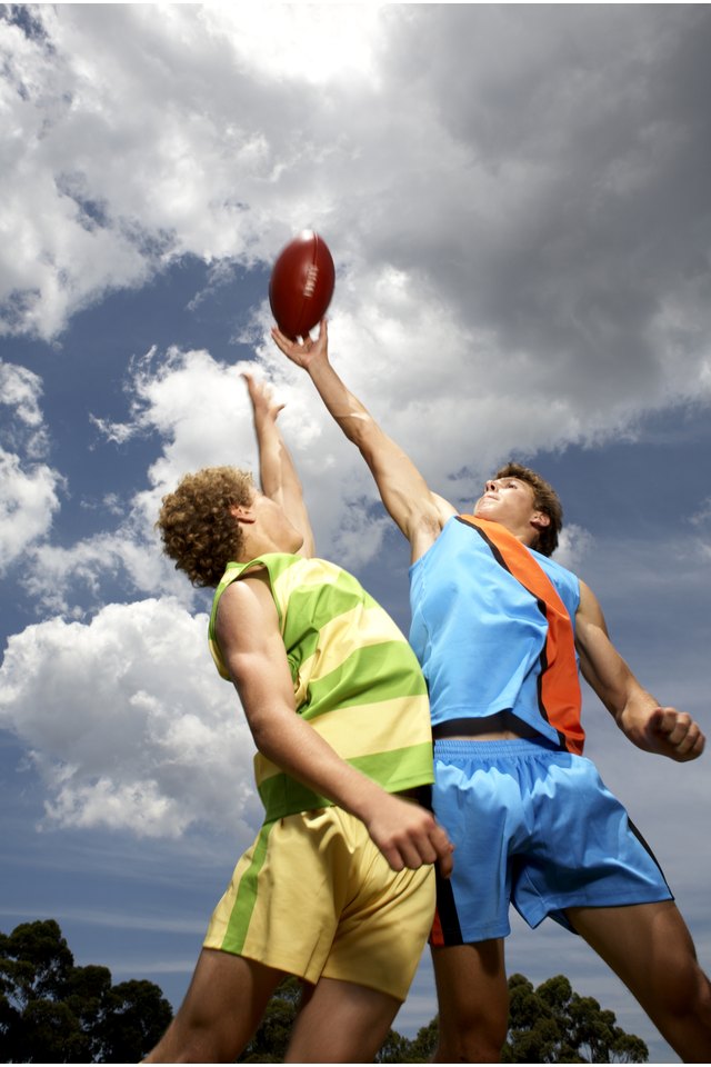 Players competing for Australian football