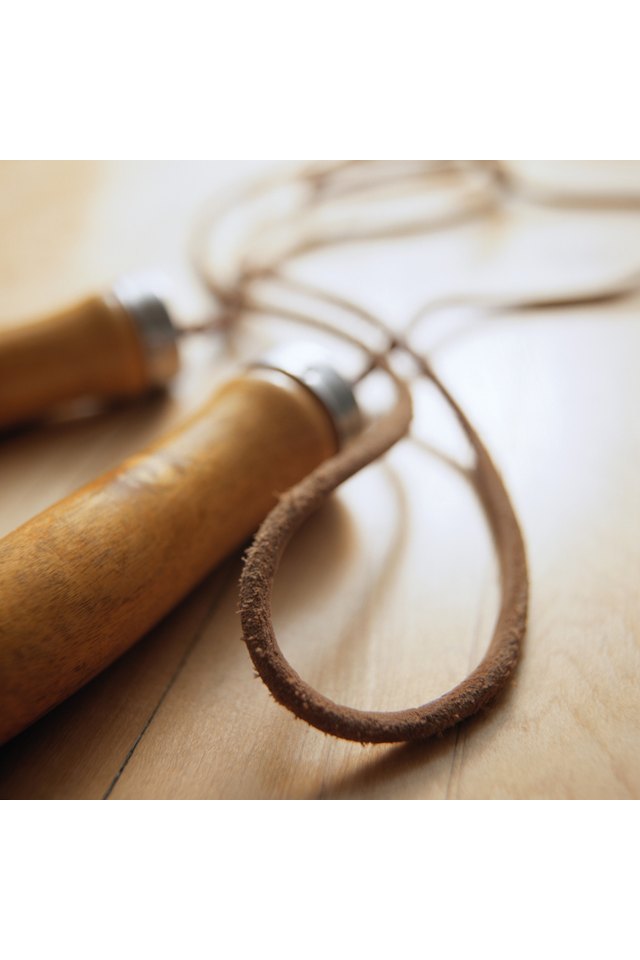 Close-up View of a Jump Rope