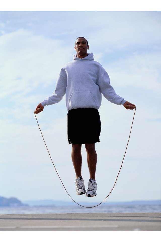 Man Jumping Rope