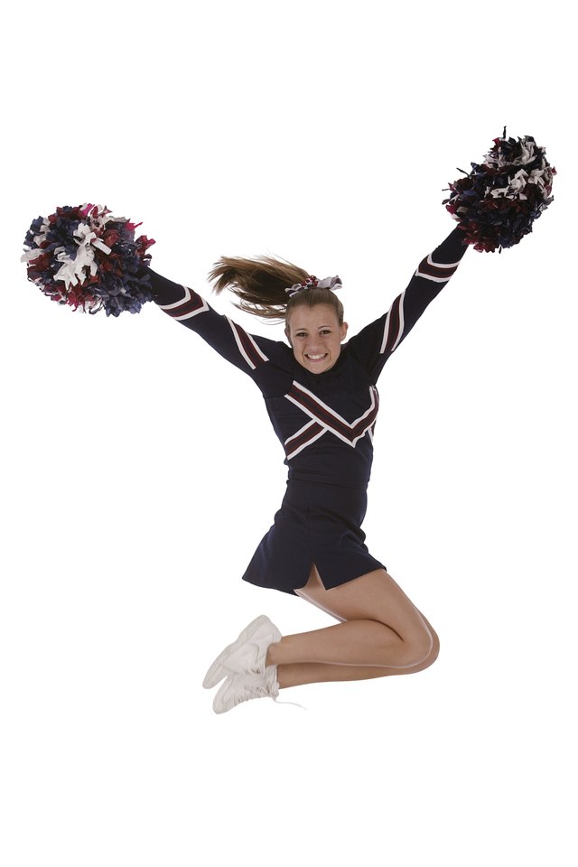 competitive cheerleading jumps