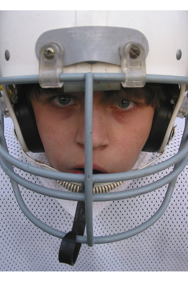 prescription football helmet visor