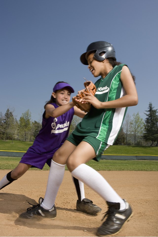 Little league softball game