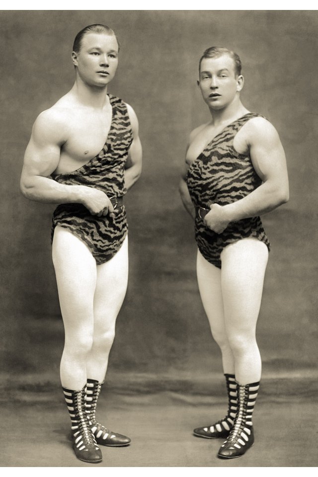 Circus strongmen