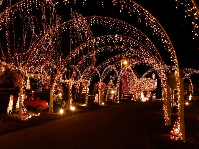 The Best Christmas Lights In North Carolina Are At These Houses