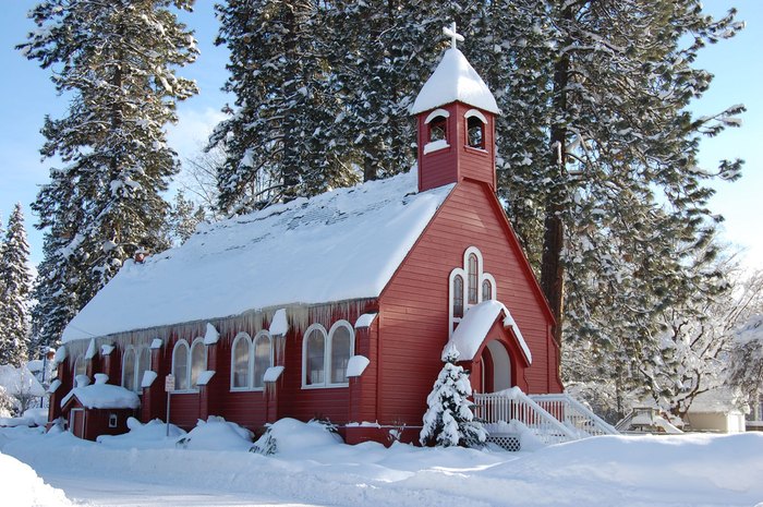 Coeur d'Alene, Idaho in Winter