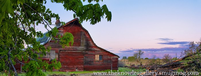Old barn in Idaho