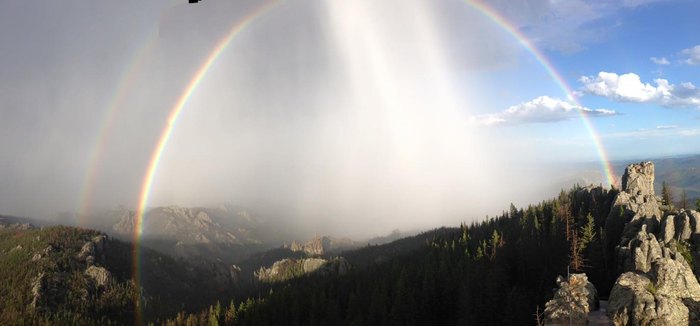 harney peak trail views
