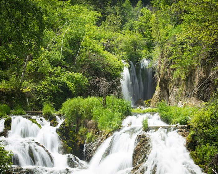 South Dakota waterfalls road trip - Roughlock Falls