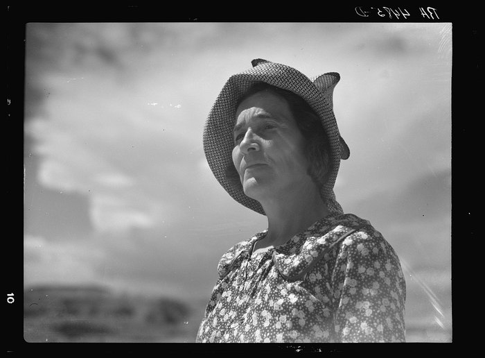 A woman in the midst of the Great Depression in South Dakota.