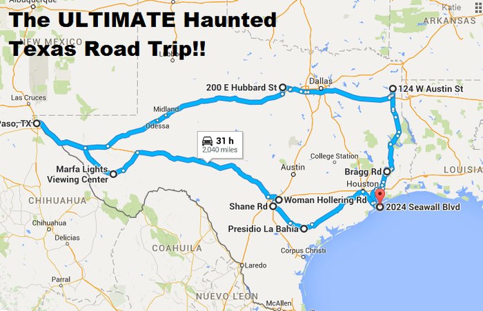 The Haunted Road Trip In Texas That Is Both Creepy And Fun