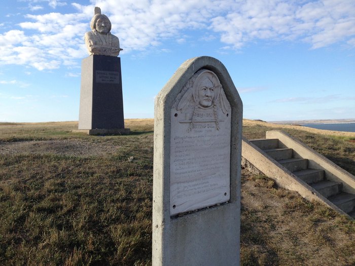 Sitting Bull & Sacagawea Monuments