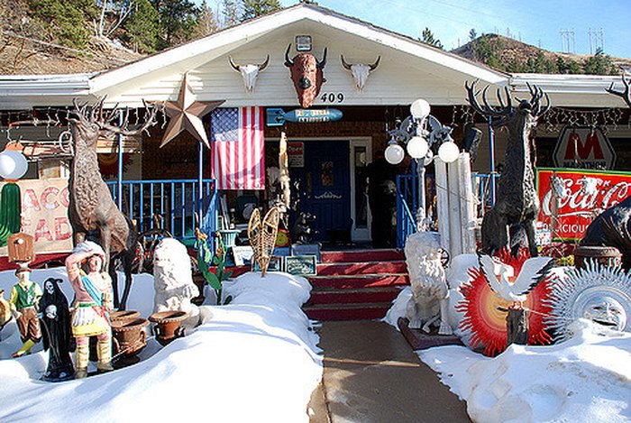 antique store front