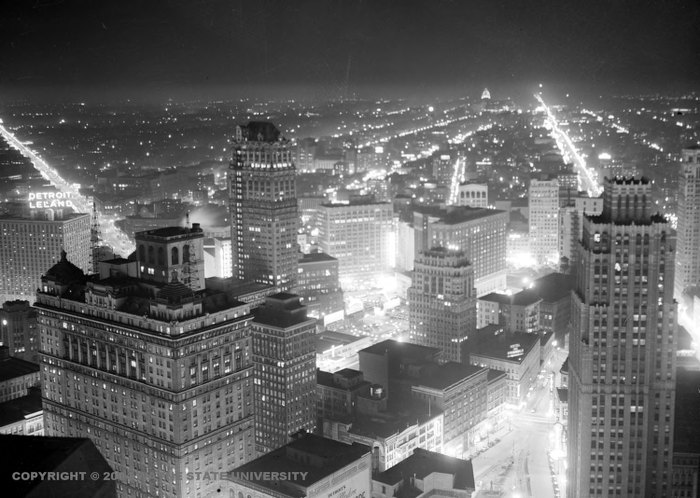 What Michigan's Major Cities Looked Like In The 1930s