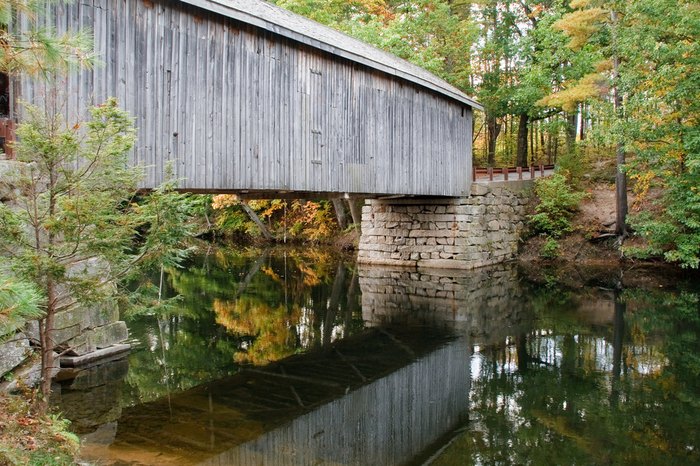 Historic covered bridge in Aroostook County destroyed by fire