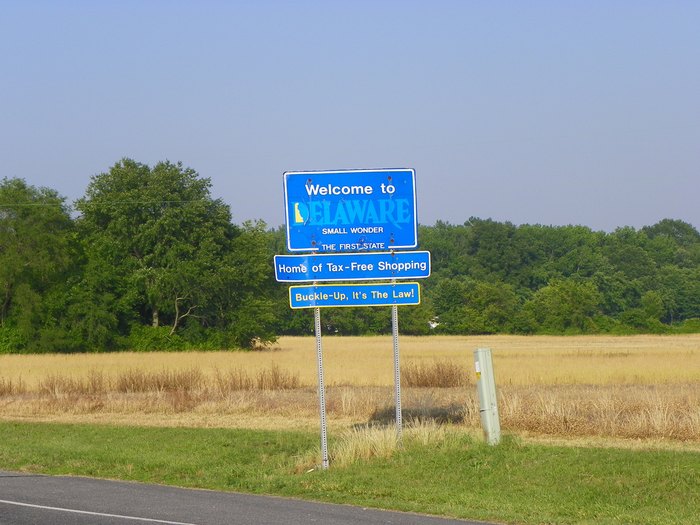 Delaware sign