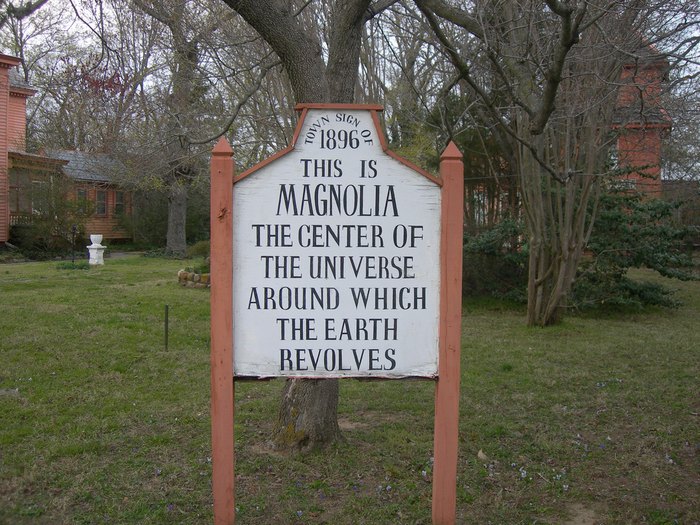 Magnolia Delaware Sign