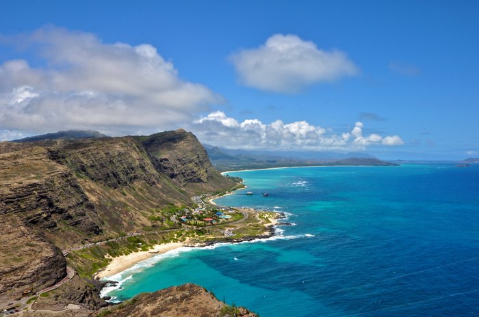 Oahu's Windward Coast Has The Absolute Bluest Water In Hawaii
