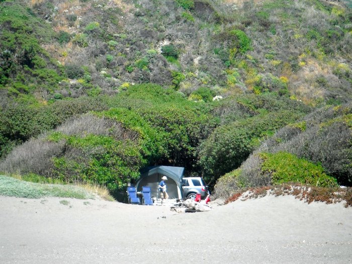 Beach Camping In Northern California