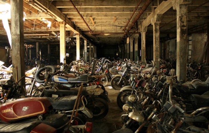 Step Inside This Graveyard In New York Where Motorcycles Go To Die