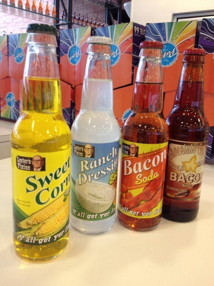 Bacon Soda, Ranch Dressing Soda, Corn Soda: This Gross 6-Pack Has