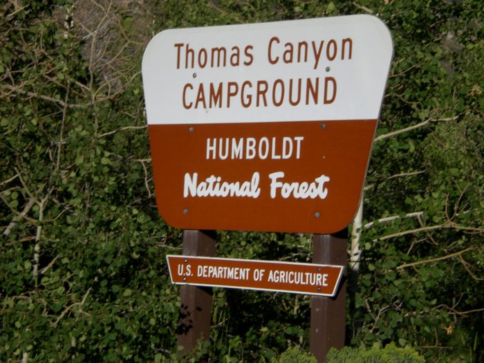 Thomas Canyon Campground