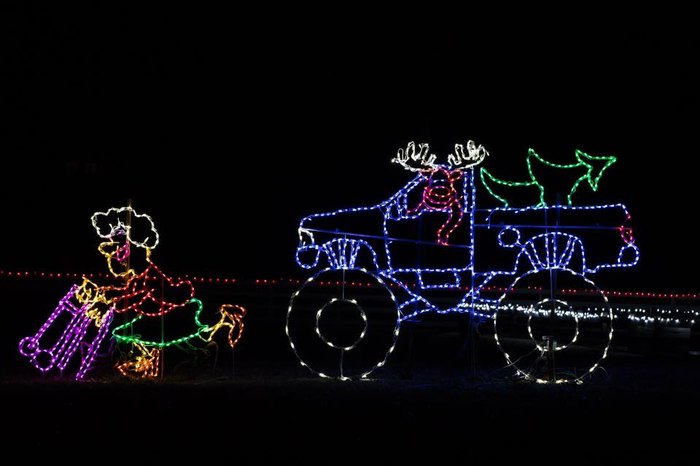 9 Of The Best Displays Of Christmas Lights In Georgia