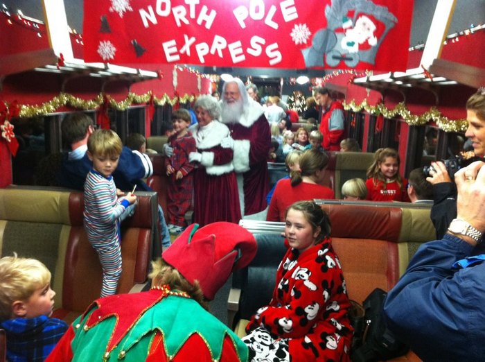 Polar Express Train Ride In Alabama Heart Of Dixie Railroad Museum